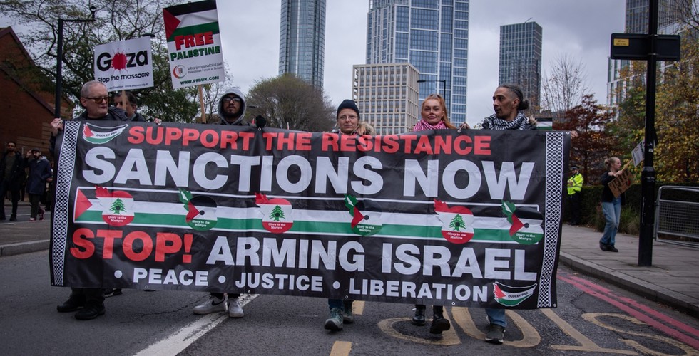 Ban all trade with settlements and halt all arms exports to Israel now!